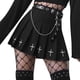 thumbnail image 1 of Minifalda de Mujer Skater Plisada Punk Rock Gothic Lolita Short School Dress , XL SG Baoblaze Mini faldas negras de cintura alta, 1 of 8