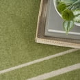 thumbnail image 5 of Nourison Essentials Indoor/Outdoor Green Ivory 6' x 9' Area Rug, (6x9), 5 of 9