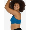 thumbnail image 3 of Leading Lady, The Serena, Racerback Sports Bra, Wireless, Full Coverage Unpadded Cups, Moisture Wicking Cotton, Light Support (Women's & Women's Plus), 3 of 4