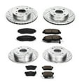 thumbnail image 3 of PowerStop Front and Rear Z23 Evolution Sport Carbon-Fiber Ceramic Brake Pad and Drilled & Slotted Rotor Kit Fits: ACURA HONDA Select Models K1240, 3 of 10