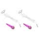 thumbnail image 1 of 2Pcs Micrófono Mini Micrófono Pequeño con Auriculares para Cantar Portátil Rosa, 1 of 5