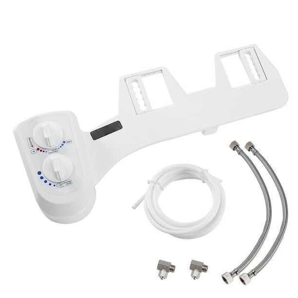 Intelligent Toilet Bidet Set with Dual Rotate Knob Non Electric Self