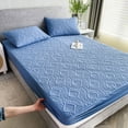 100 Waterproof Mattress Cover Fitted Bed Sheet with Elastic Band Anti