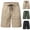 Style1-Khaki mens shorts, variant on Mceream Mens Shorts Casual Quick Dry Drawstring Elastic Waist Athletic Shorts Loose-Fit Lightweight Running Workout Gym Shorts Hiking Summer Beach Short Pants Army Green XXL