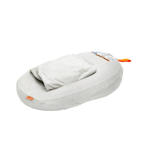 Baby Bather Boon Puff+ inflable con funda de microforro polar