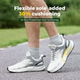 thumbnail image 5 of FitVille Comfortable Wide Walking Shoes for Men, Lightweight Mens Sneakers Wide Width Non Slip Cushioned, 5 of 6