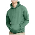 thumbnail image 3 of kamemir Workout Hoodies for Men Men's Logo Casual Fashion Hoodie Hooded Sweatshirt(Green,3XL), 3 of 4