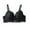 Black, variant on Sopiago Women's Push Up Lace Bra Demi Padded 1 Cup Lift Up Bras Soft Lace Sexy Womens Bras Khaki,L