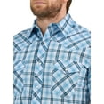 thumbnail image 4 of Wrangler® Men's and Big Men's Regular Fit Short Sleeve Western Shirt, Sizes S-5XL, 4 of 4