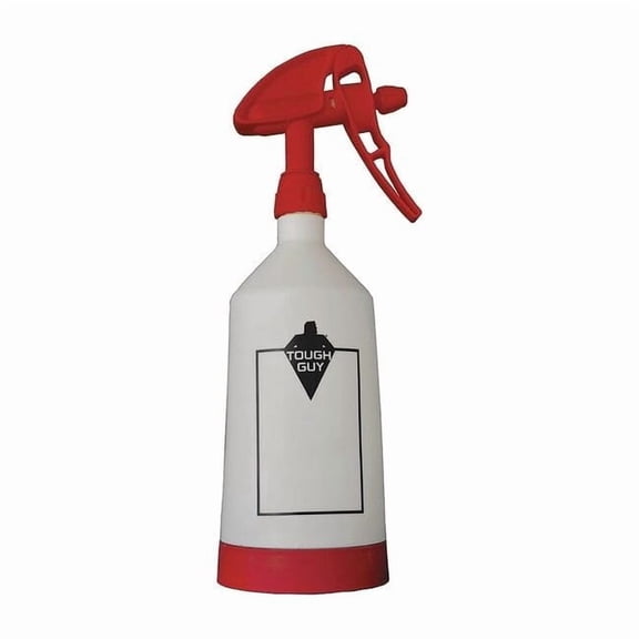 Tough Guy 1L White/Red, Plastic Dual Spray Bottle 35WT57