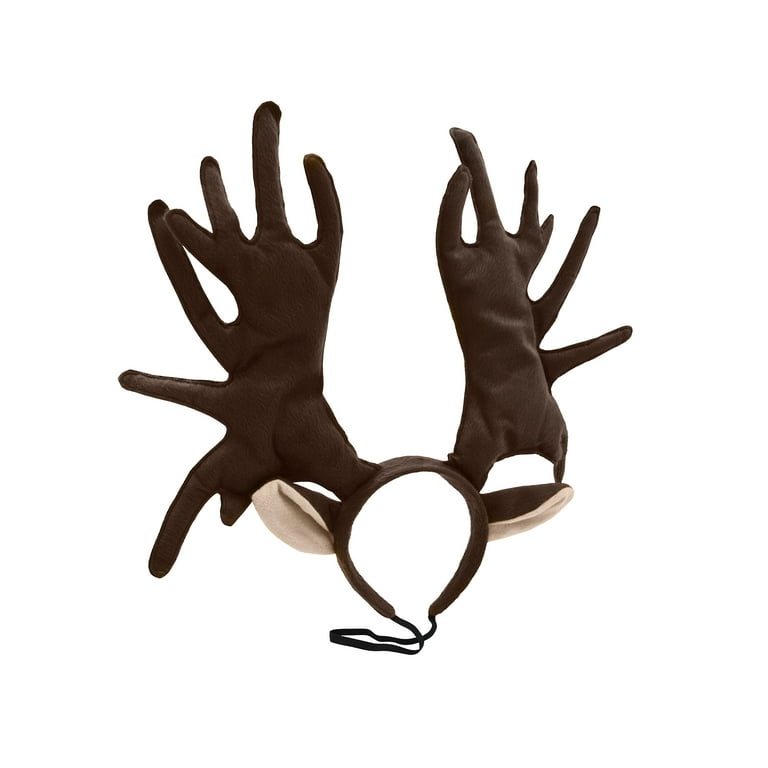 Large Moose Antler Headband Adult Costume Party Hair Band Accessory Kid Headwear Large Moose Antler Headband Adult Costume Party Hair Band Accessory Kid Headwear