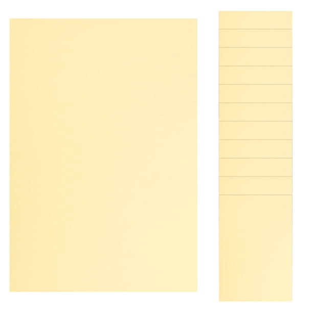 unbranded 100Ud Papel Adhesivo Transparente Para Etiquetas Vinilo Impermeable Supermercado