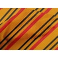 thumbnail image 4 of oneOone Cotton Cambric Mustard Yellow Fabric Stripes Fabric For Sewing Printed Craft Fabric By The Yard 42 Inch Wide, 4 of 4