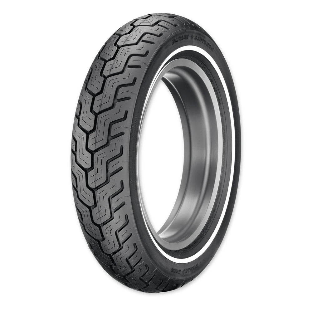 Dunlop D402 MT90B16 Narrow Whitewall Rear Tire 301891
