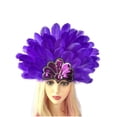 thumbnail image 1 of Sombreros de mujer para carnaval, accesorios de rol, flores desmontables, sombrero de moda, protector facial de poliéster para mujer, 1 of 3