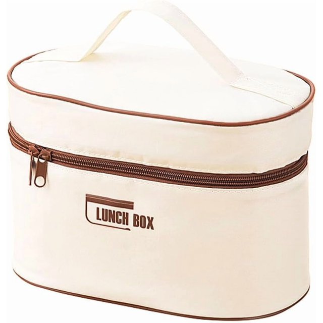Sac à Lunch Isotherme pour Adultes Étanche (Tech 3 Couches) - Grand Sac Isotherme pour Travail, Voyage et Extérieur / Compatible avec Bento Box et Bouteille d'Eau / Réutilisable, Léger et Lavable en Machine