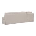 thumbnail image 2 of Moe's Home Collection Fable Slipcover Dining Banquette L-Shape Beige? 100.5In, 2 of 10