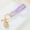 Purple 4P6, variant on Fabric Keychain Mother's Day Gift Keycharms Fabric Embroidered Keychain Handmade Crochet Leather Keycharm Gold Circles Keychain, Czzoypi Fabric Keychain Mother's Day Gift