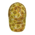 thumbnail image 2 of Kdxio Unisex Sunflowers1 Pattern Baseball Cap Unisex Washed Classic Adjustable Hat, 2 of 5