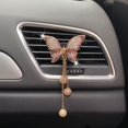 thumbnail image 5 of Juego de 2 adornos para ventilación de coche, clip de cristal para difusor de ventilación de coche, clip de ventilación con diamantes de imitación para difusor de aceite, ambientadores para coche, 5 of 5