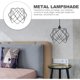 thumbnail image 3 of unbranded Pantalla Decorativa De Metal Negro Para Lámparas Colgantes Y Lámparas De, 3 of 8