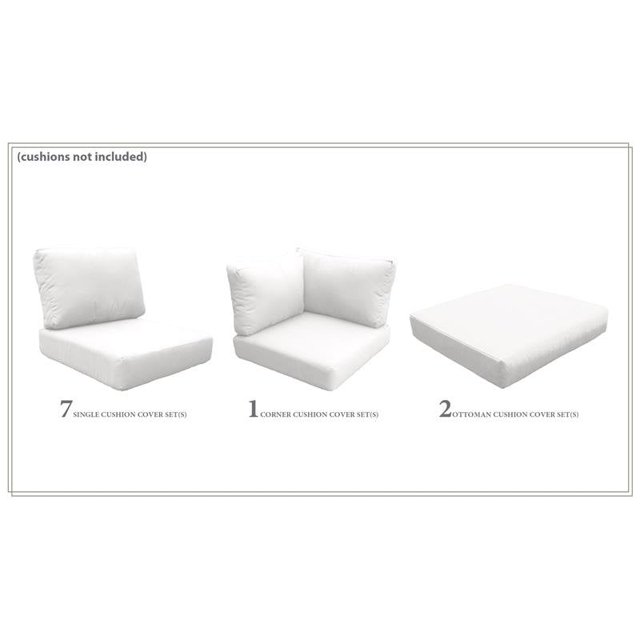 TK Classics Cover Set in Sail White for FAIRMONT-14a