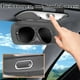 thumbnail image 4 of Fiudx Parasol para Coche, Estuche Multifuncional para Gafas, Práctico Organizador de Billetes, Universal para Diversos Vehículos, Accesorio Esencial para Conducir, Diseño Elegante., 4 of 6