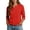 Red, variant on Elbow Length Tops for Women, Audhol 3/4 Length Sleeve Womens Tops V Neck Button down Shirts Business Casual Outfits Basic Tees Summer Top 2026 Beige 3/4 Sleeve Top Xxl