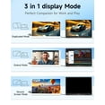 thumbnail image 3 of XGERTGI 15.6 Inch FHD 1080P Portable Monitor with HDR IPS Screen & Dual Speakers, USB-C/HDMI Plug & Play Display for Laptop, Gaming Consoles, White, 3 of 11