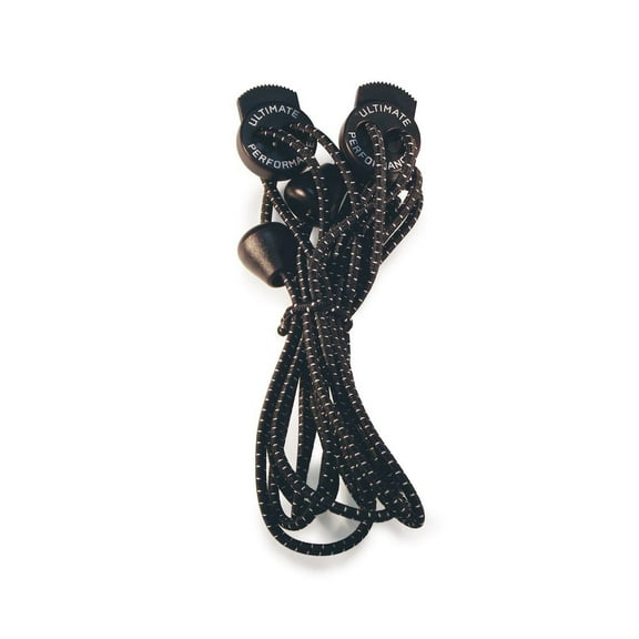 Ultimate Performance Running Elastic Reflective Laces Black One Size