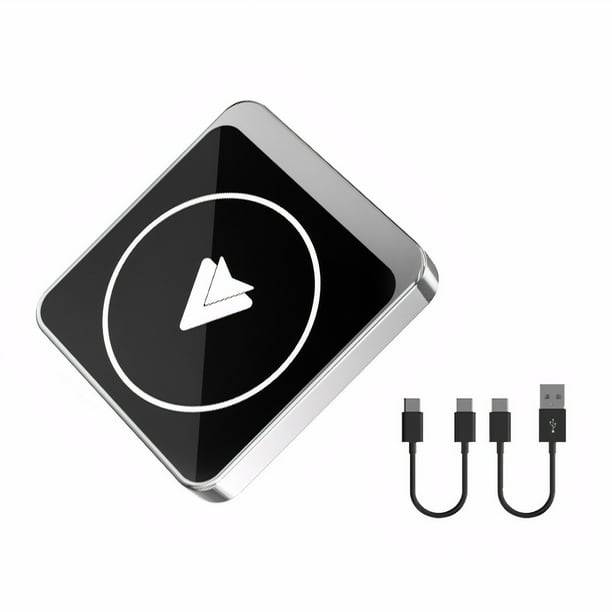 Adaptador Riwesomey inalámbrico 2 en 1 para Android Auto y juego de Coche metal