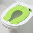 thumbnail image 4 of Funda para asiento de orinal, asiento para orinal plegable para niños, almohadilla para asiento de inodoro para niños pequeños, almohadilla para asiento para orinal plegable, características líderes en su clase, 4 of 8