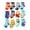 D TODDLE SOCK KL12, variant on GXWEA Toddler Socks 5T Girls Socks Non Slip Grip Ankle Socks With Non Skid Soles For Toddlers Kids Boys Girls I 0-1 Years Multi Pcs