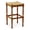 Walnut, variant on Carolina Classics Frederick 29" Bar stool in Weathered Gray