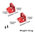 thumbnail image 3 of 2PCS Aluminum Alloy Motor Mounts Fixed Seat Replacement For TRAXXAS 1/6 XRT 8S, 3 of 7