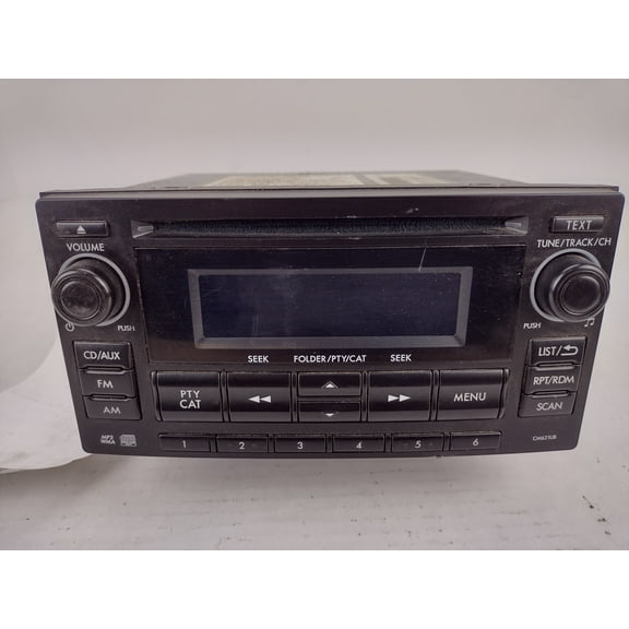 Pre-Owned 12 13 14 Subaru Impreza AM FM CD Radio Receiver OEM - Verify Specific Vehicle Fitment In Description - (Good)