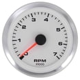 thumbnail image 2 of Sierra 62561P Premier Pro Series - Tachometer (Electric): O/B and 4-Stroke Gas Engines, White, 2 of 3