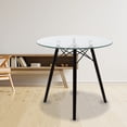 thumbnail image 4 of Set Comedor Cristal Redondo 80cm y 4 Sillas Eames Mundo In Minimalista, 4 of 10