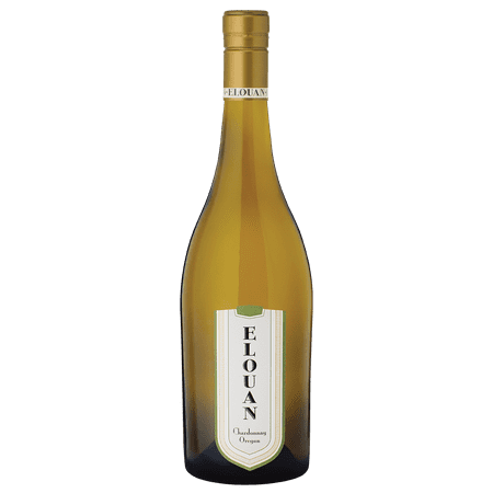 Elouan Chardonnay Oregon White Wine, 750 ml Bottle, 14% ABV