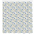 thumbnail image 3 of Ambesonne Floral Shower Curtain, Pattern of Cornflowers Field, 69"Wx70"L, Blue Green, 3 of 5