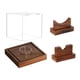 thumbnail image 1 of Vitrina de béisbol, caja de almacenamiento, regalo para hombres y mujeres, regalo para el Día del Padre, transparente Madera oscura, 1 of 9