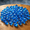Caribbean Blue-1 inch, 10 Pounds (Pack of 2), variant on 10 Pounds Blended Fire Glfor Fireplace Pit & Lanscaping - 1 Inch High Luster Rocks With Mixed Colors (cobalt Blue++crystal Ice+caribbean Blue) (pack Of 2)