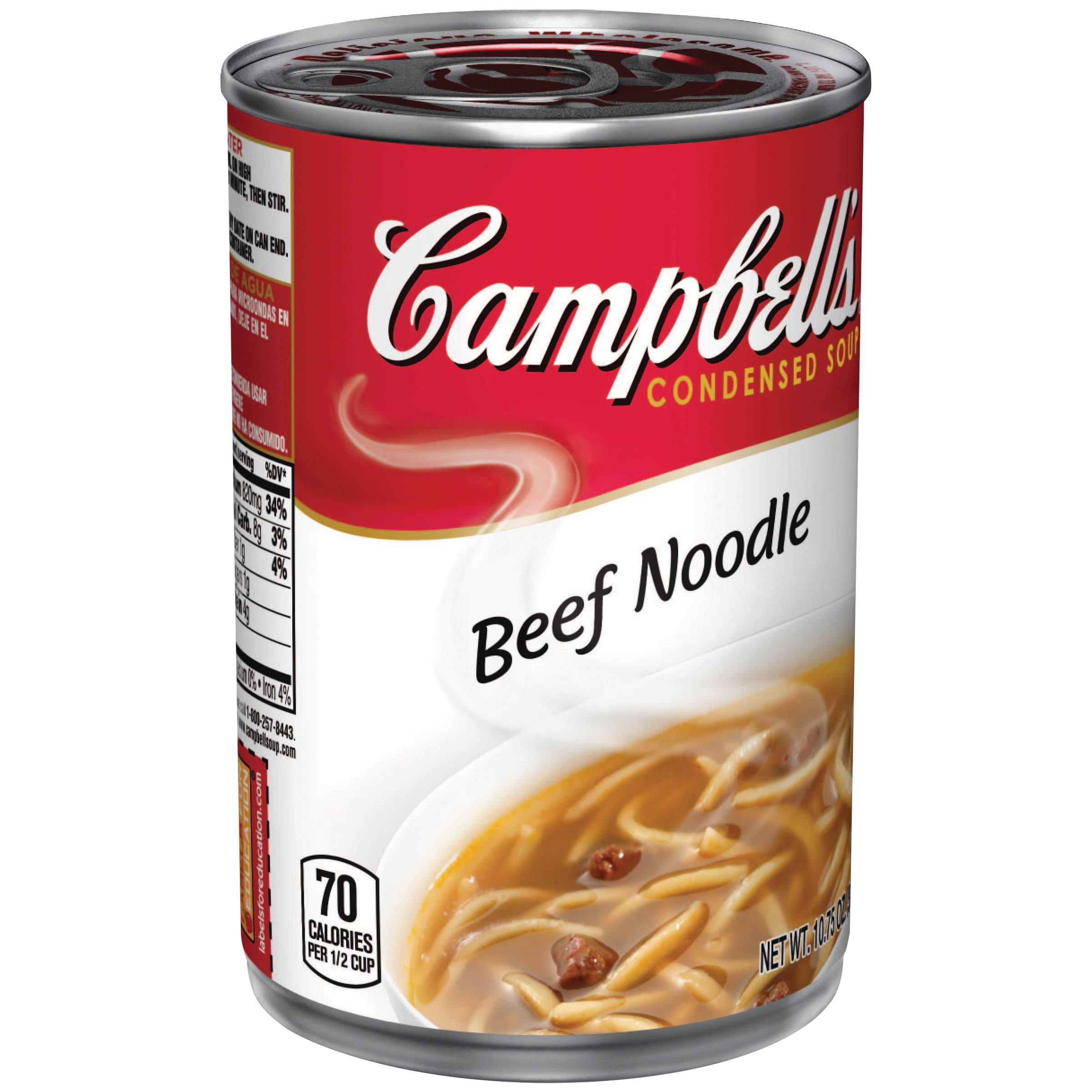 Campbell's Condensed Beef Noodle Soup, 10.75 oz. by Campbell Soup Company