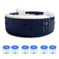 thumbnail image 1 of Intex PureSpa Plus Spa Gonflable pour 6 Personnes avec 6 Cartouches de Filtre Type S1, 1 of 12