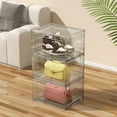 thumbnail image 7 of 12 Packs Acrylic Shoe Boxes, Clear Plastic Stackable Acrylic Sneaker Boxes, Display Case for Sneaker Fits Up to US Size 15, 7 of 7