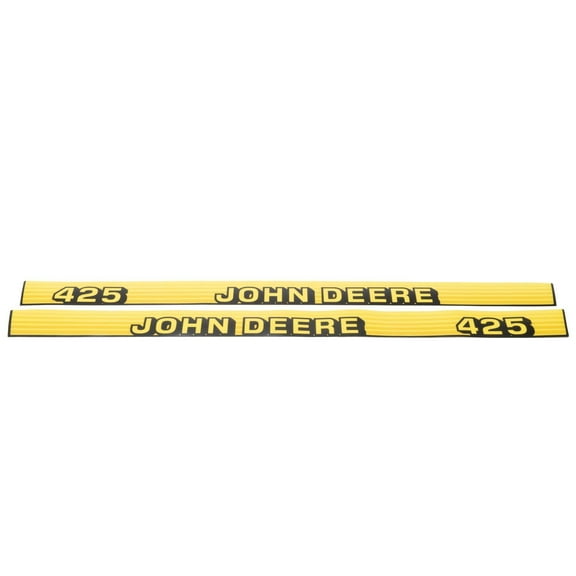John Deere Hood Trim Decal Set - M130320 M130321 - 425 - Serial #s Above 070000