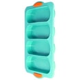 thumbnail image 5 of Baguette Mold 4 Grooves Silicone Soft Smooth Surface Bread Mould Baking Pan Kitchen ToolGreen, 5 of 5