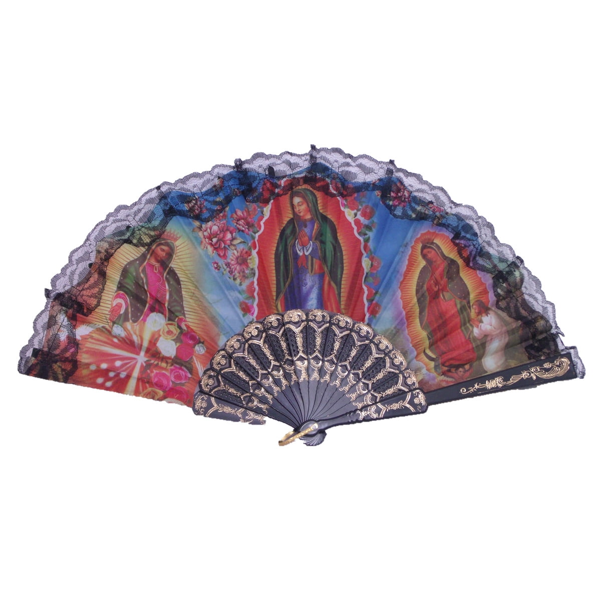 folding handheld fan