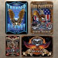 thumbnail image 2 of Kit Pintura Hierro Rectangular Con Placa Metal Vintage Motocicleta 4 Uds. 20x30cm, 2 of 9