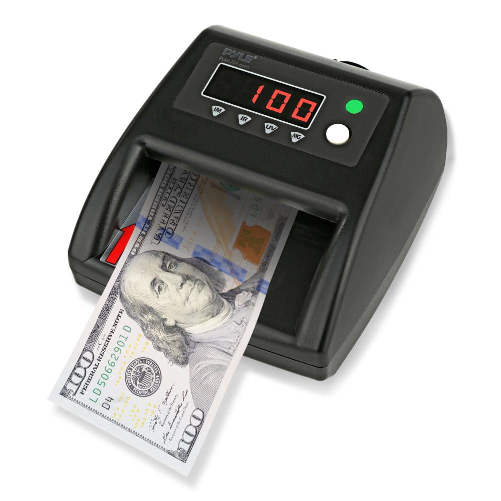 PYLE PRMDC40 2in1 Bill Counter & Counterfeit Bill Detector